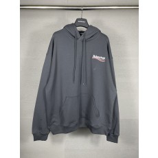 발렌시아가 클래식 콜라 자수 후드 스웨트셔츠 001-275318