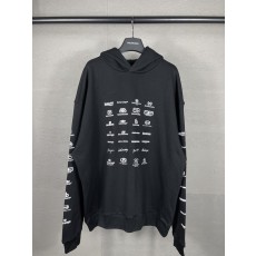 발렌시아가 클래식 로고 긴팔 스웨트셔츠 001-275330