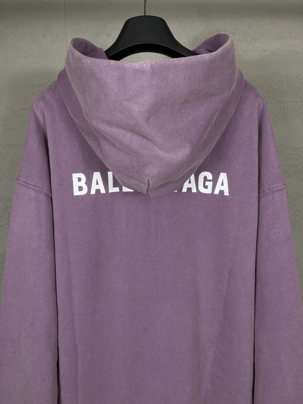 발렌시아가 가을 빈티지 후드티 001-275340