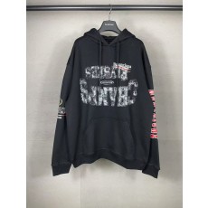발렌시아가 아트 콜라보 프린트 후드 스웨트셔츠 001-275352