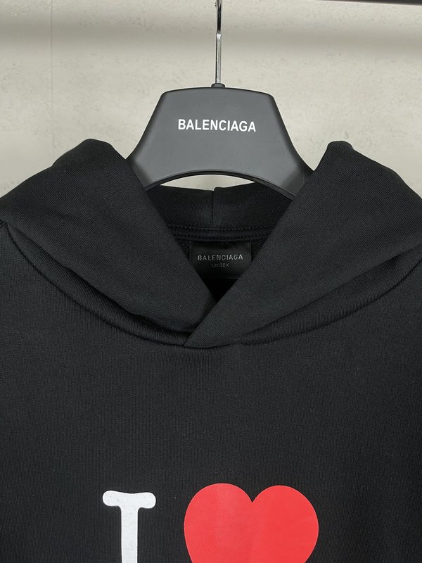 BALENCIAGA 아트 프린트 후드티 001-275355