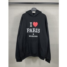 BALENCIAGA 아트 프린트 후드티 001-275355