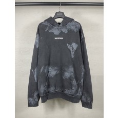 발렌시아가 그래피티 워싱 후드티 001-275357