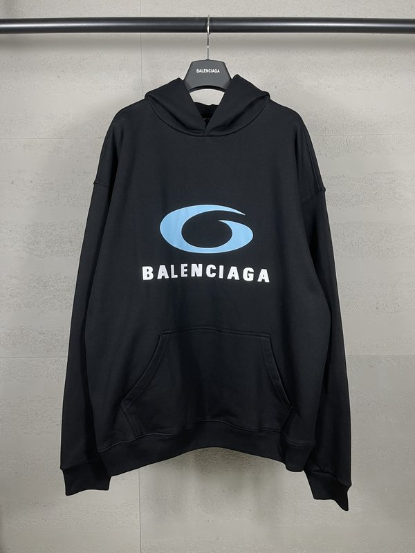 발렌시아가 LOOP SPORTS ICON 프린트 후드 001-275360