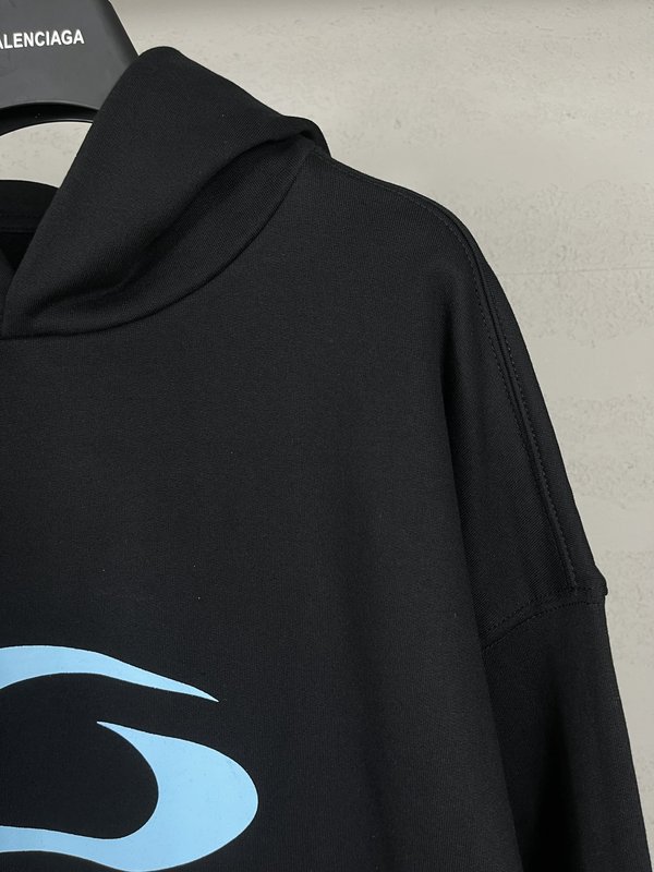 발렌시아가 LOOP SPORTS ICON 프린트 후드 001-275360
