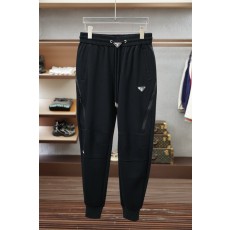 프라다 블랙 조거 팬츠 001-275397