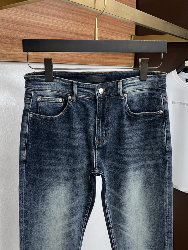 Prada 2026년 초봄 고급 맞춤 청바지 001-275400