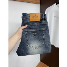 Prada 2026년 초봄 고급 맞춤 청바지 001-275400
