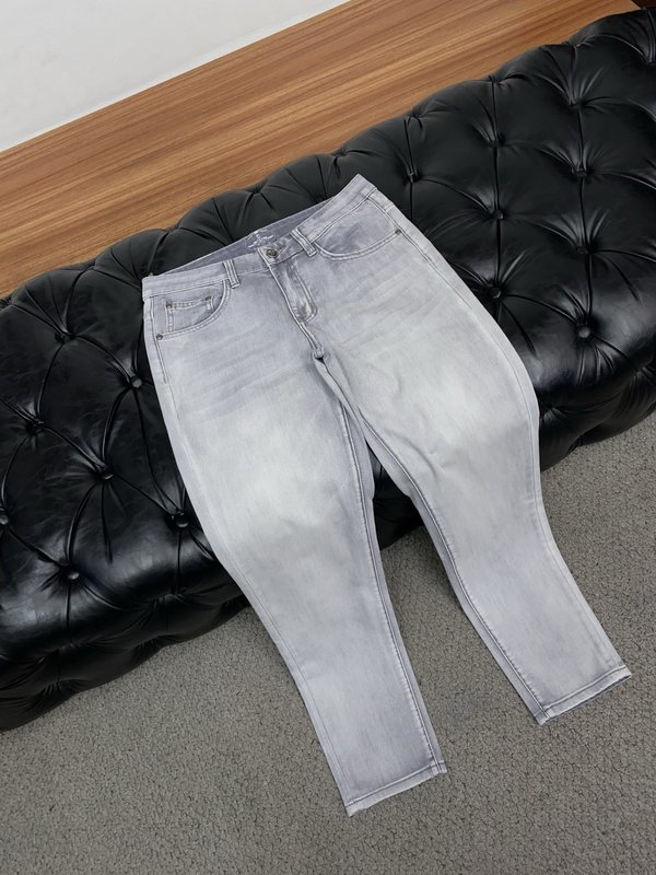 프라다 그레이 청바지 수입 고탄력 001-275448