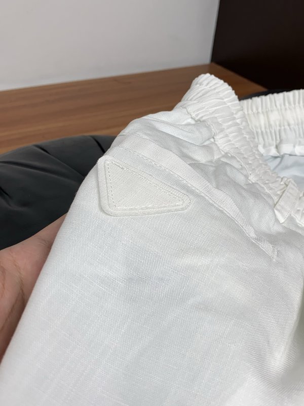 프라다 스트레이트 루즈 캐주얼 팬츠 001-275451
