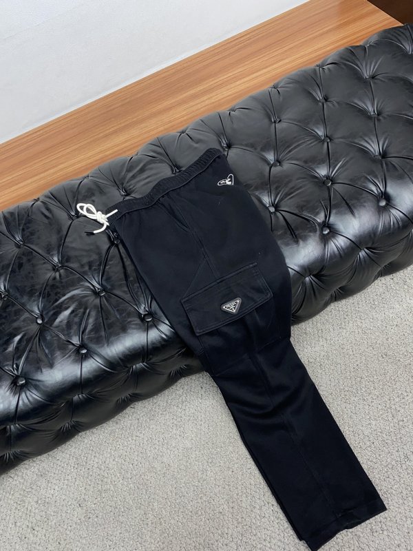 프라다 가을겨울 코튼 캐주얼 팬츠 001-275465