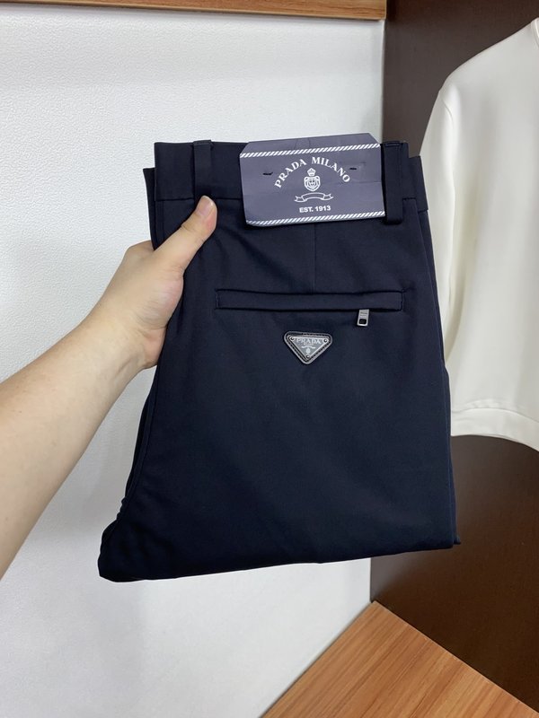 프라다 남성 스트레이트 정장 바지 001-275473