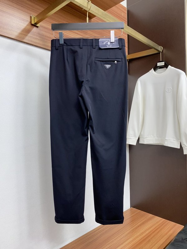 프라다 남성 스트레이트 정장 바지 001-275473