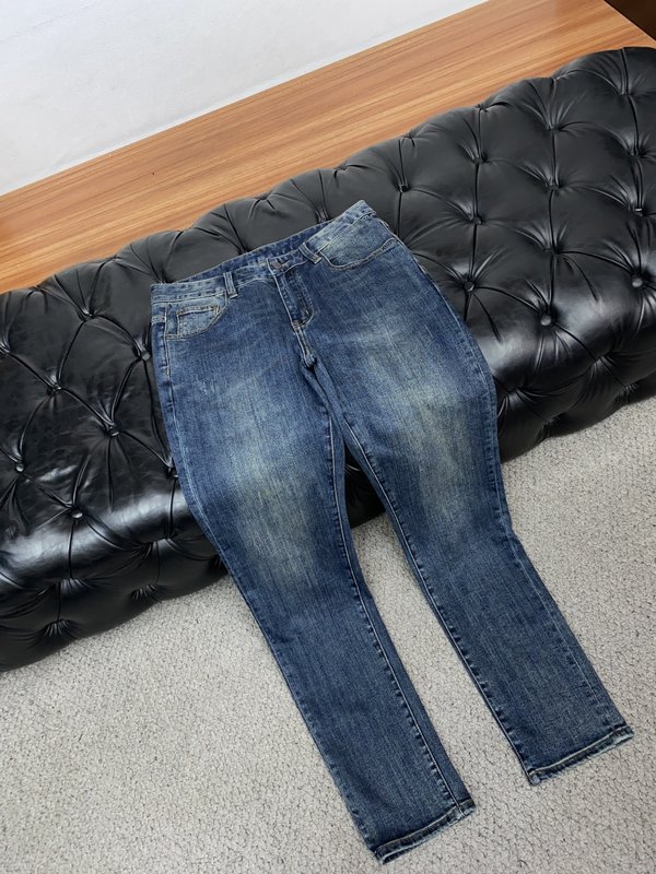 프라다 데님 캐주얼 팬츠 001-275474