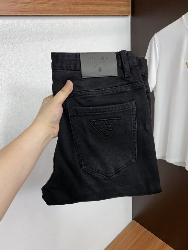 프라다 데님 캐주얼 팬츠 001-275482