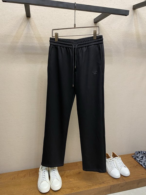Prada 남성 캐주얼 반바지 검정색 001-275487