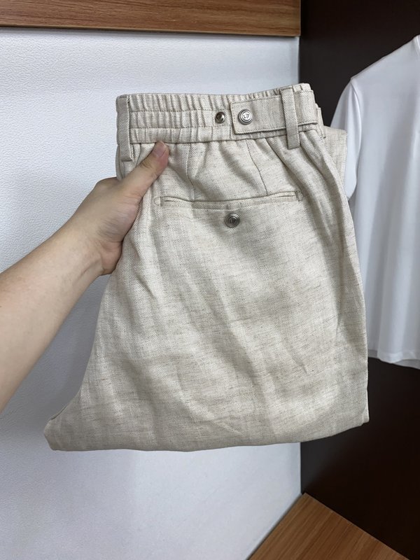 로로피아나 텐셀 린넨 팬츠 001-275530