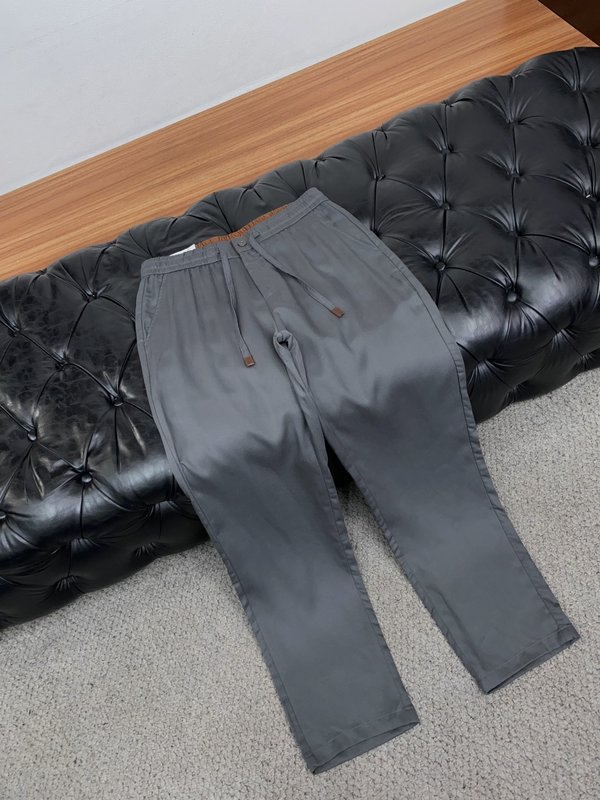 로로피아나 텐셀 린넨 스트레이트 팬츠 001-275534