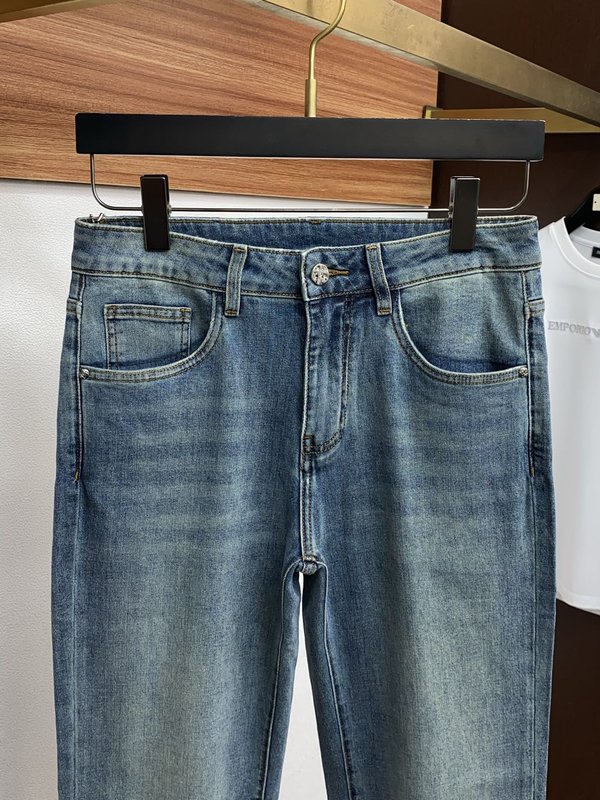 루이비통 남성 슬림핏 청바지 캐주얼 바지 001-275555