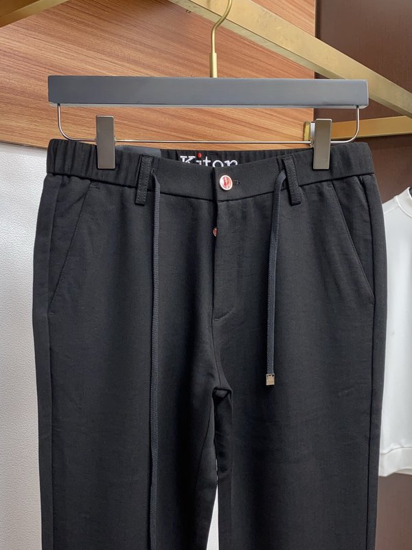 Kiton 2026 S/S 남성 정장 캐주얼 바지 001-275570