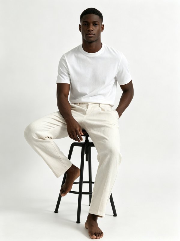 2026 S/S 린넨 캐주얼 팬츠 001-275603