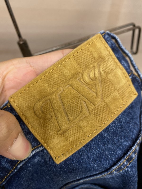 LV 그라데이션 모노그램 청바지 001-275618