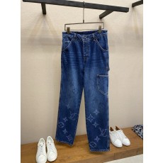 LV 그라데이션 모노그램 청바지 001-275618
