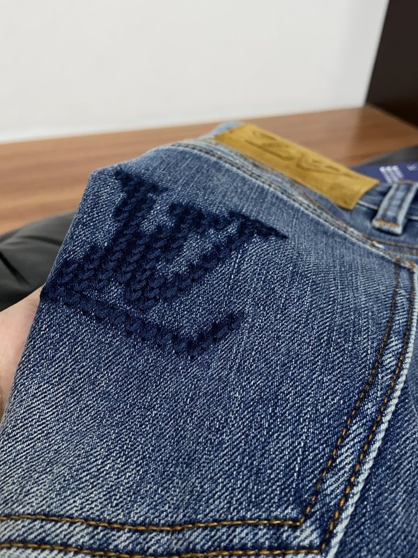 루이비통 레트로 블루 진 001-275626