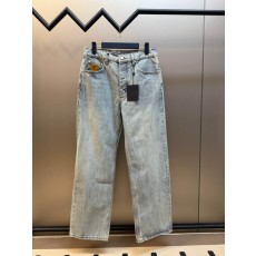 Lu 자수 청바지 스트레이트 핏 001-275627