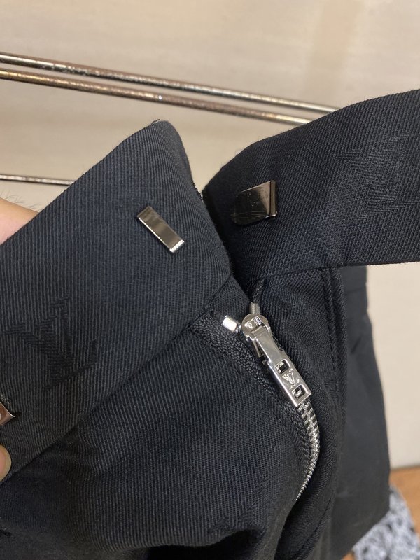 LV 풀 패턴 자카드 정장 바지 001-275631