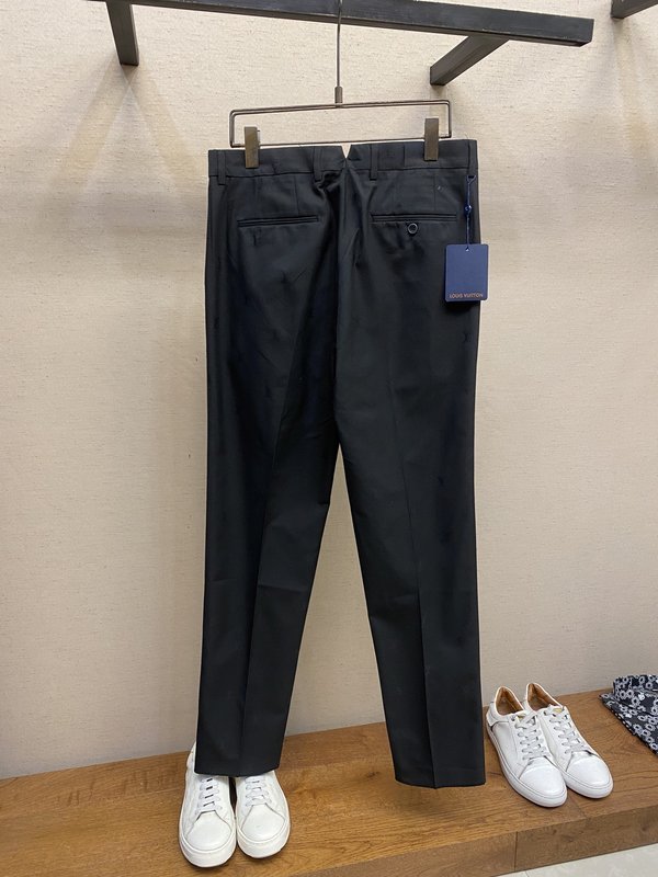 LV 풀 패턴 자카드 정장 바지 001-275631