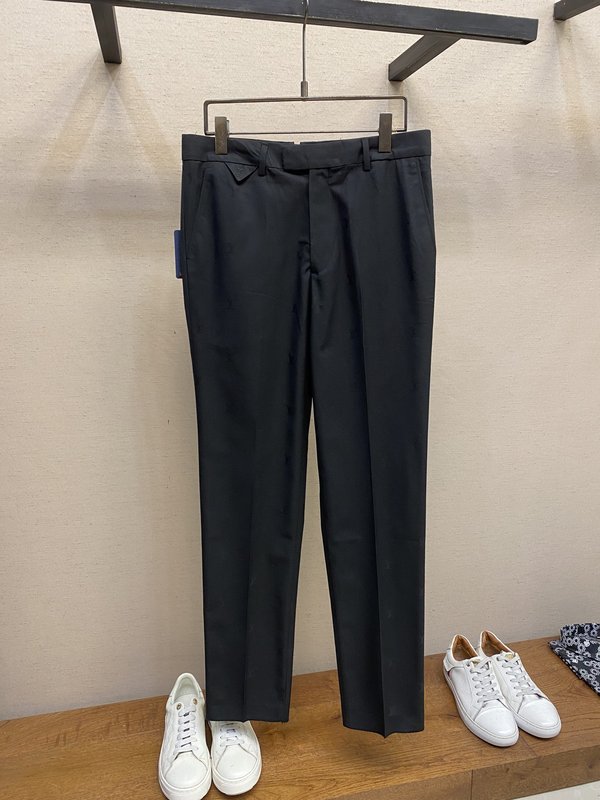 LV 풀 패턴 자카드 정장 바지 001-275631