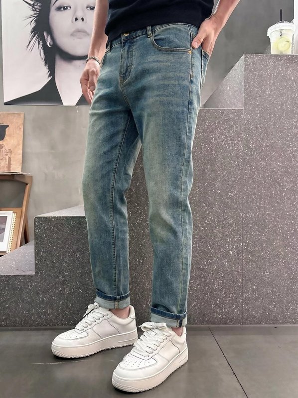 루이비통 2026 봄 최신 청바지 001-275659