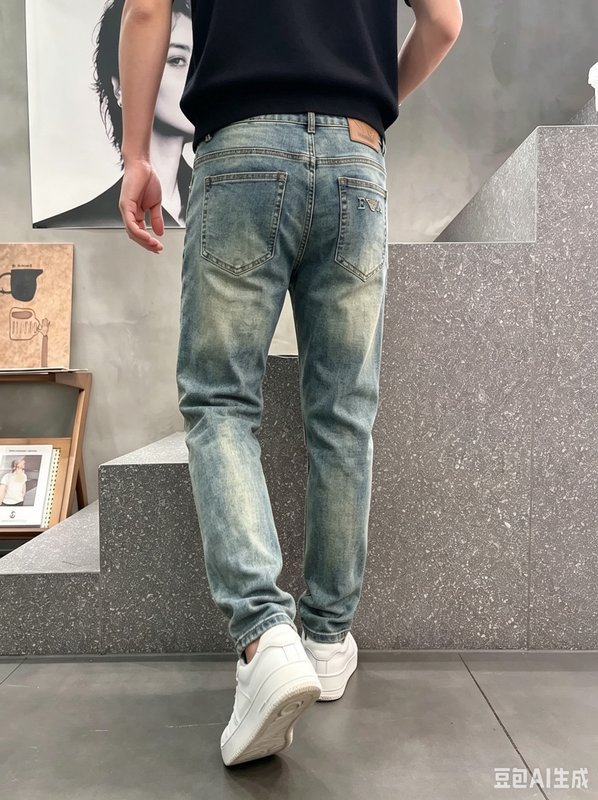 루이비통 2026 봄 최신 청바지 001-275659