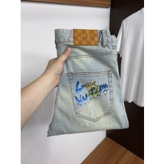 루이비통 2026 이른 봄 고탄력 워시드 진 001-275661
