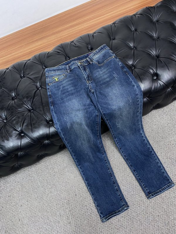 LV 슬림 스트레이트 진 001-275664