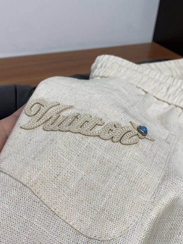 LV 스트레이트 루즈 캐주얼 팬츠 001-275667