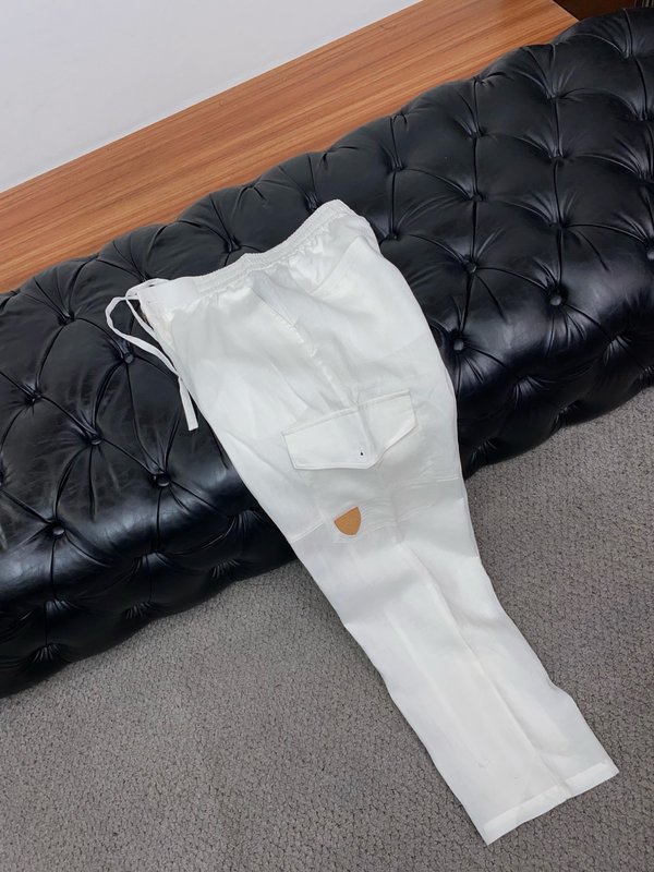 루이비통 스트레이트 루즈 캐주얼 팬츠 001-275669