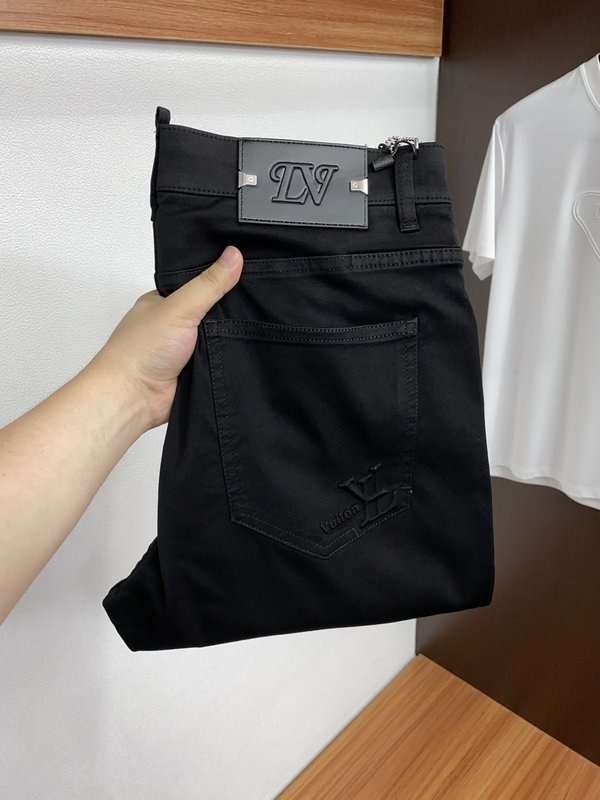 루이비통 고급 맞춤 청바지 001-275671