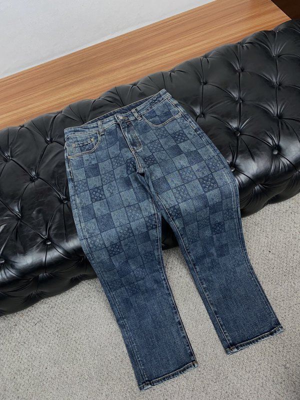 루이비통 신형 데님 팬츠 001-275675