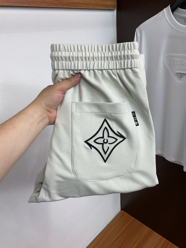 루이비통 텐셀 코튼 캐주얼 팬츠 001-275684