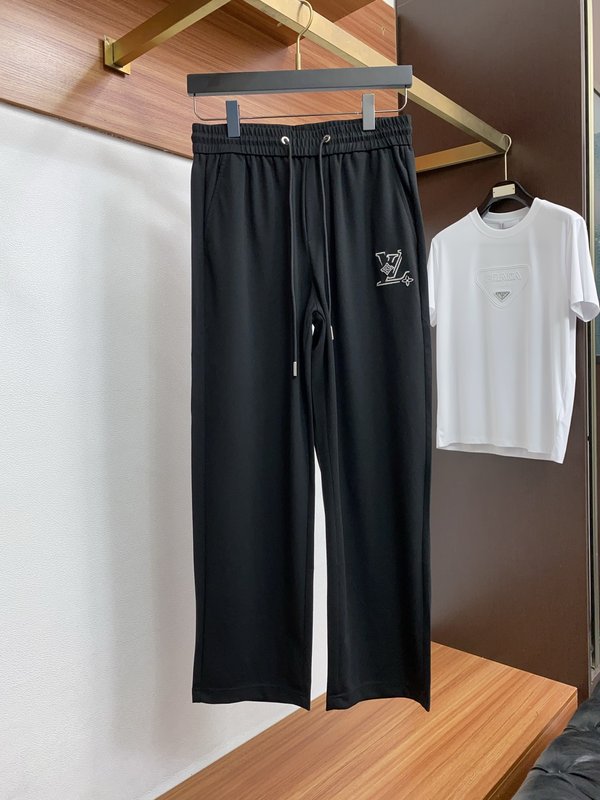 루이비통 자수 캐주얼 팬츠 001-275686