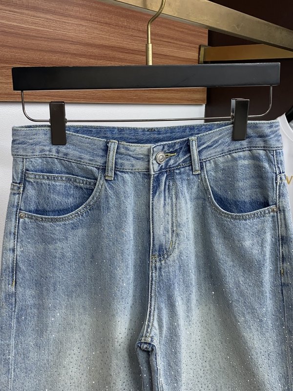 루이비통 데님 반바지 001-275694