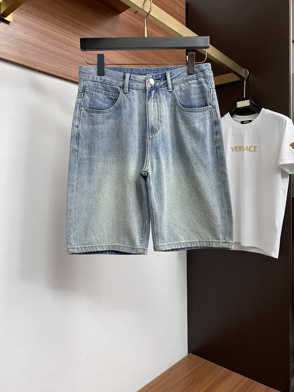 루이비통 데님 반바지 001-275694
