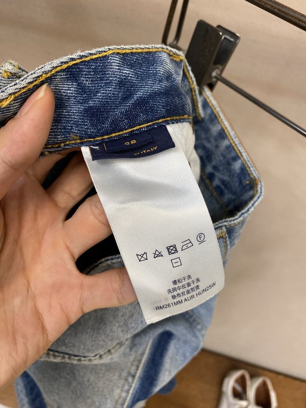 패치 스케이트보드 데님 팬츠 001-275711