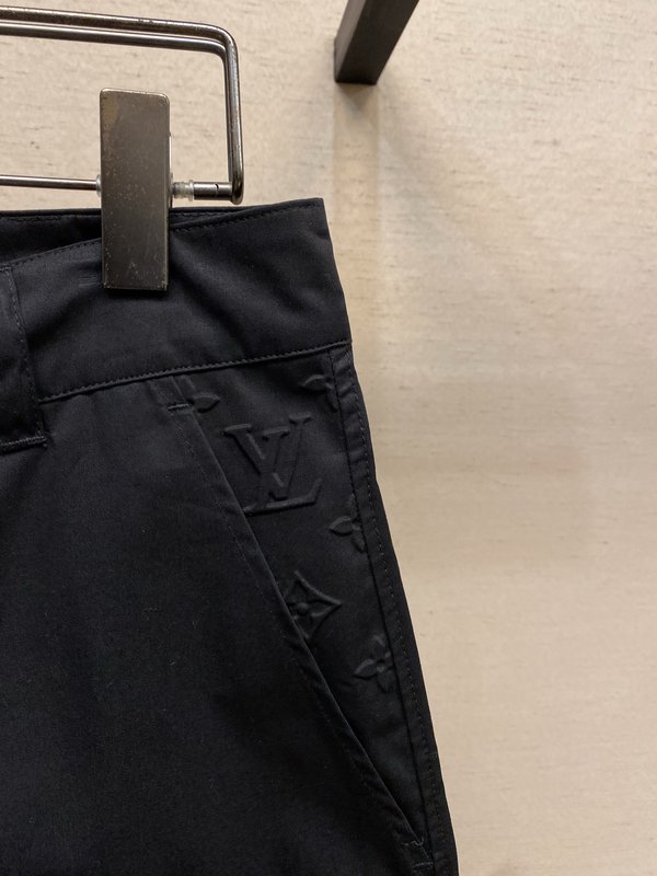 LV 철화 압문 캐주얼 롱팬츠 001-275713