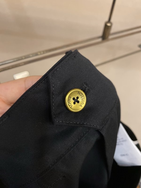 LV 철화 압문 캐주얼 롱팬츠 001-275713