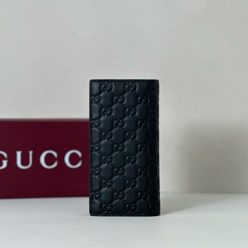 GUCCI 블랙 엠보싱 지갑 001-275760