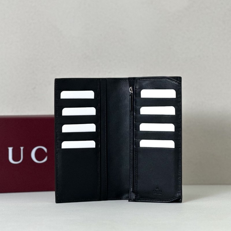 GUCCI 블랙 엠보싱 지갑 001-275760