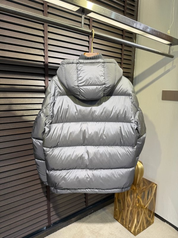 다운 재킷 회색 001-275830